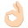 :ok_hand_light_skin_tone: ππ»